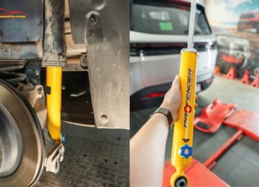 Giảm xóc/Phuộc sau Profender VinFast Limo Green có 4 mức điều chỉnh mềm - cứng