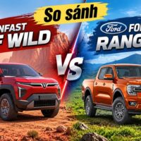 So sánh VinFast VF Wild và Ford Ranger
