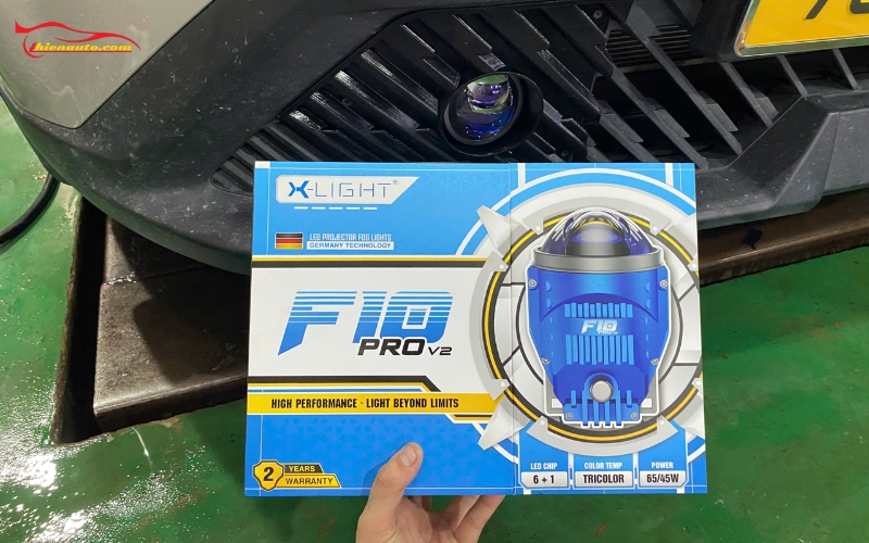 Bi LED gầm 3 màu: Bi gầm X-Light F10 Pro V2