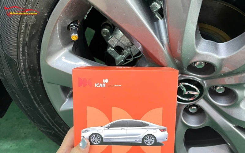 Cảm biến áp suất lốp gắn trong có thiết kế gọn gàng thẩm mỹ
