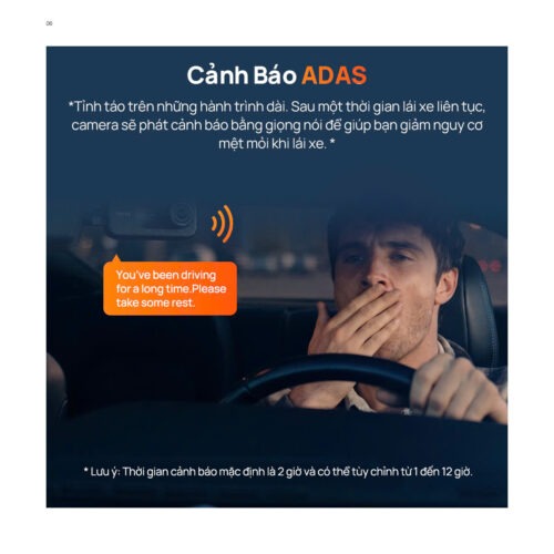 Camera hành trình 70mai A900: Tích hợp GPS và hệ thống hỗ trợ lái xe ADAS